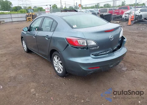 2012 Mazda Mazda3 I Touring z USA, uszkodzony, nr VIN JM1BL1V76C1596029